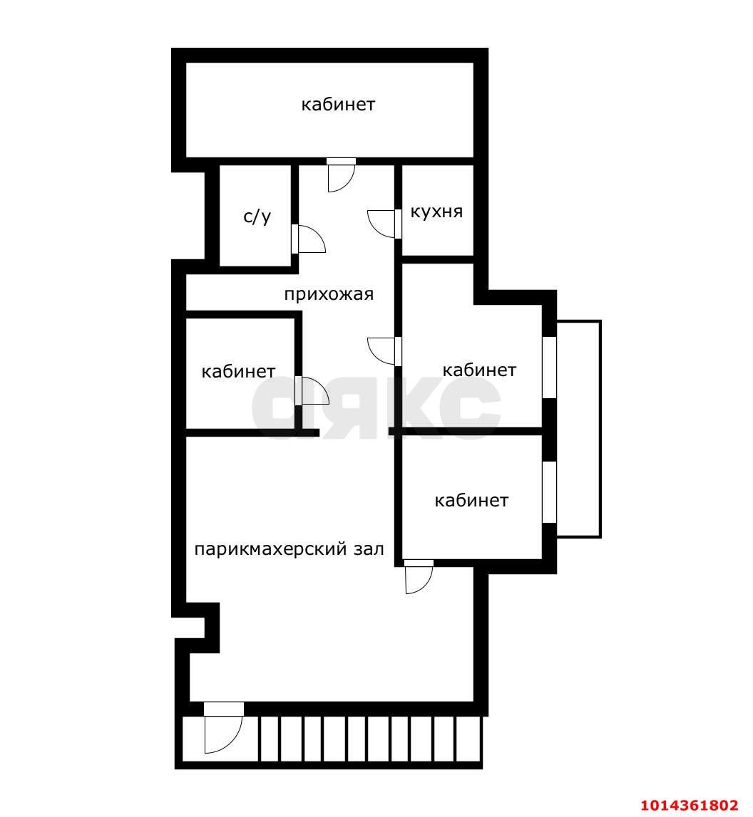 Фото №20: Коммерция 90 м² - Новая Адыгея, мкр. жилой комплекс Тургеневский Двор, ул. Тургеневское шоссе, 1к1