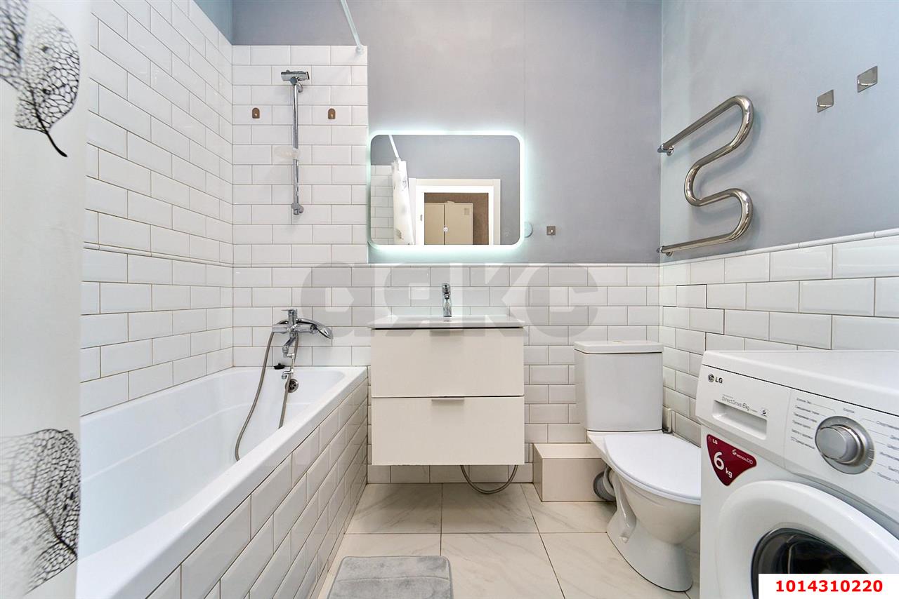 Фото №12: 1-комнатная квартира 36 м² - Краснодар, жилой комплекс Зеленодар, ул. 3-я Трудовая, 1/3