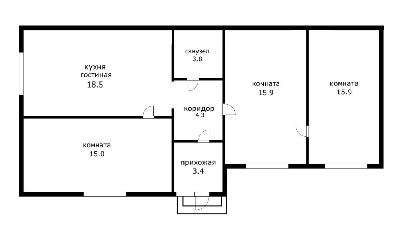 Фото №2: Часть дома 76 м² + 2.7 сот. - Краснодар, Карасунский внутригородской округ, ж/м Пашковский, ул. Украинская, 26