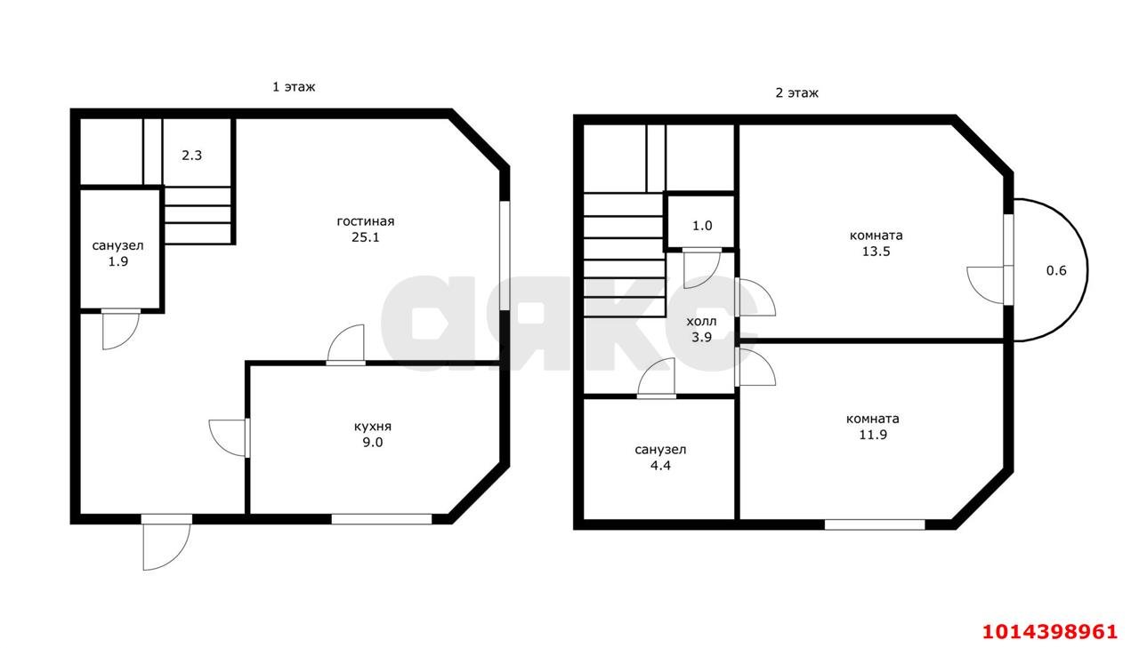 Фото №17: Дом 82 м² + 1.25 сот. - Краснодар, Прикубанский внутригородской округ, Завод Радиоизмерительных Приборов, п. Калинино, ул. Уссурийская, 13