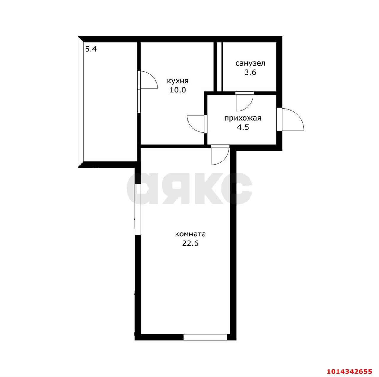 Фото №10: 1-комнатная квартира 40 м² - Краснодар, Восточно-Кругликовский, ул. им. Героя Яцкова И.В., 10