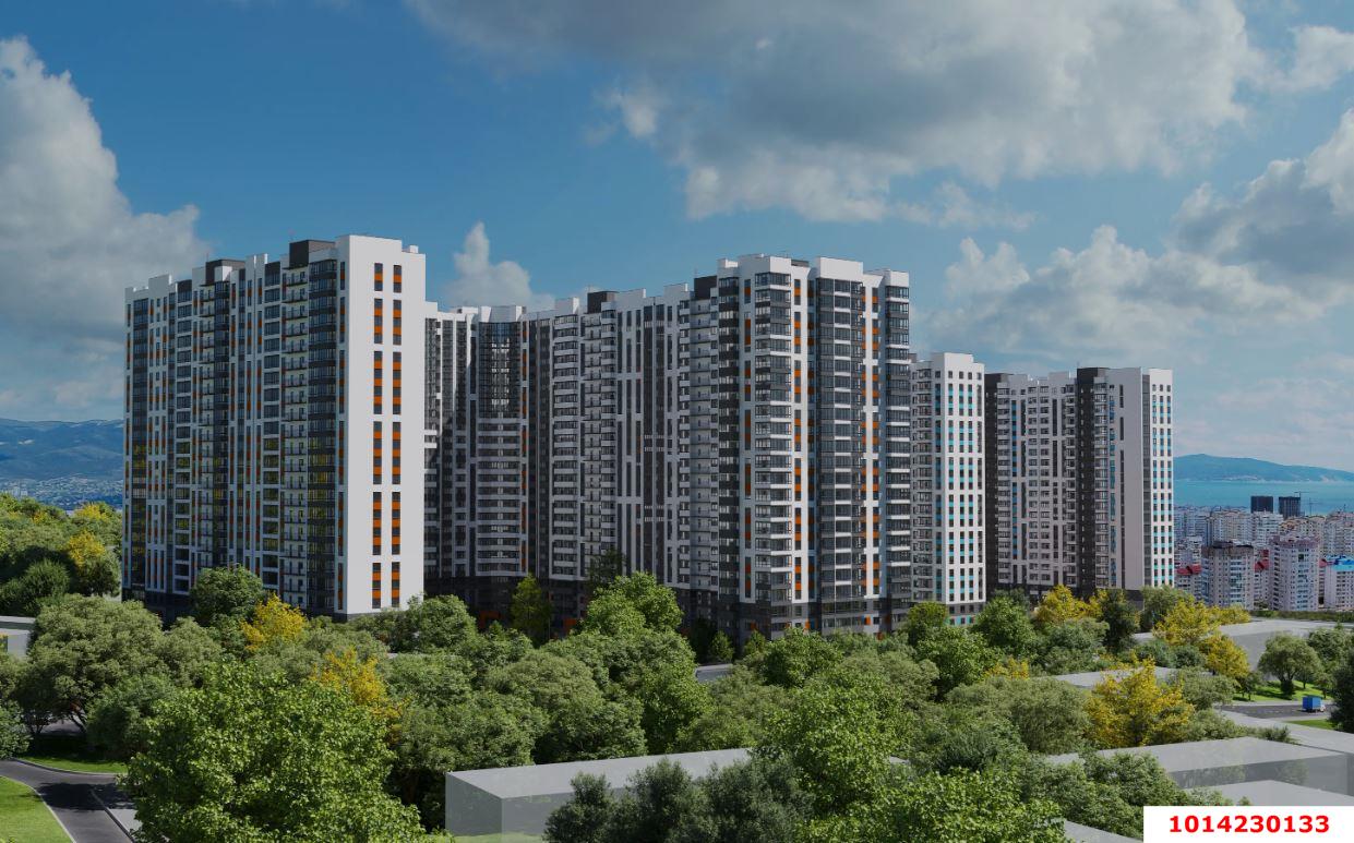 Фото №4: Студия 22 м² - Новороссийск, жилой комплекс Облака 2, ул. Куникова, 47Г