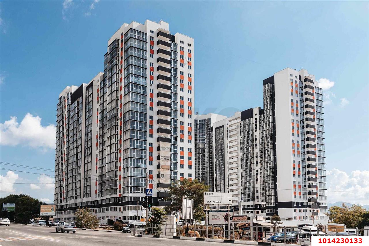 Фото №2: Студия 22 м² - Новороссийск, жилой комплекс Облака 2, ул. Куникова, 47Г