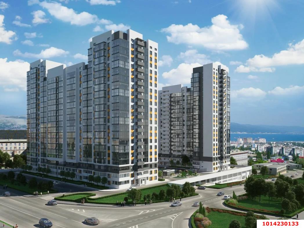 Фото №5: Студия 22 м² - Новороссийск, жилой комплекс Облака 2, ул. Куникова, 47Г