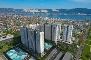 Фото №1: Студия 22 м² - Новороссийск, мкр. жилой комплекс Облака 2, ул. Куникова, 47Г