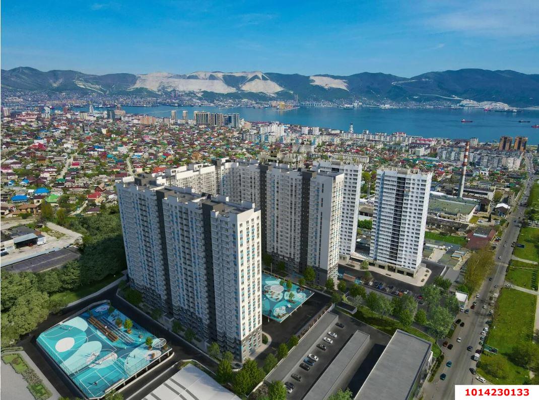 Фото №1: Студия 22 м² - Новороссийск, жилой комплекс Облака 2, ул. Куникова, 47Г