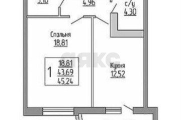 Фото №4: 1-комнатная квартира 50 м² - Краснодар, мкр. Западный внутригородской округ, ул. Кожевенная, 22