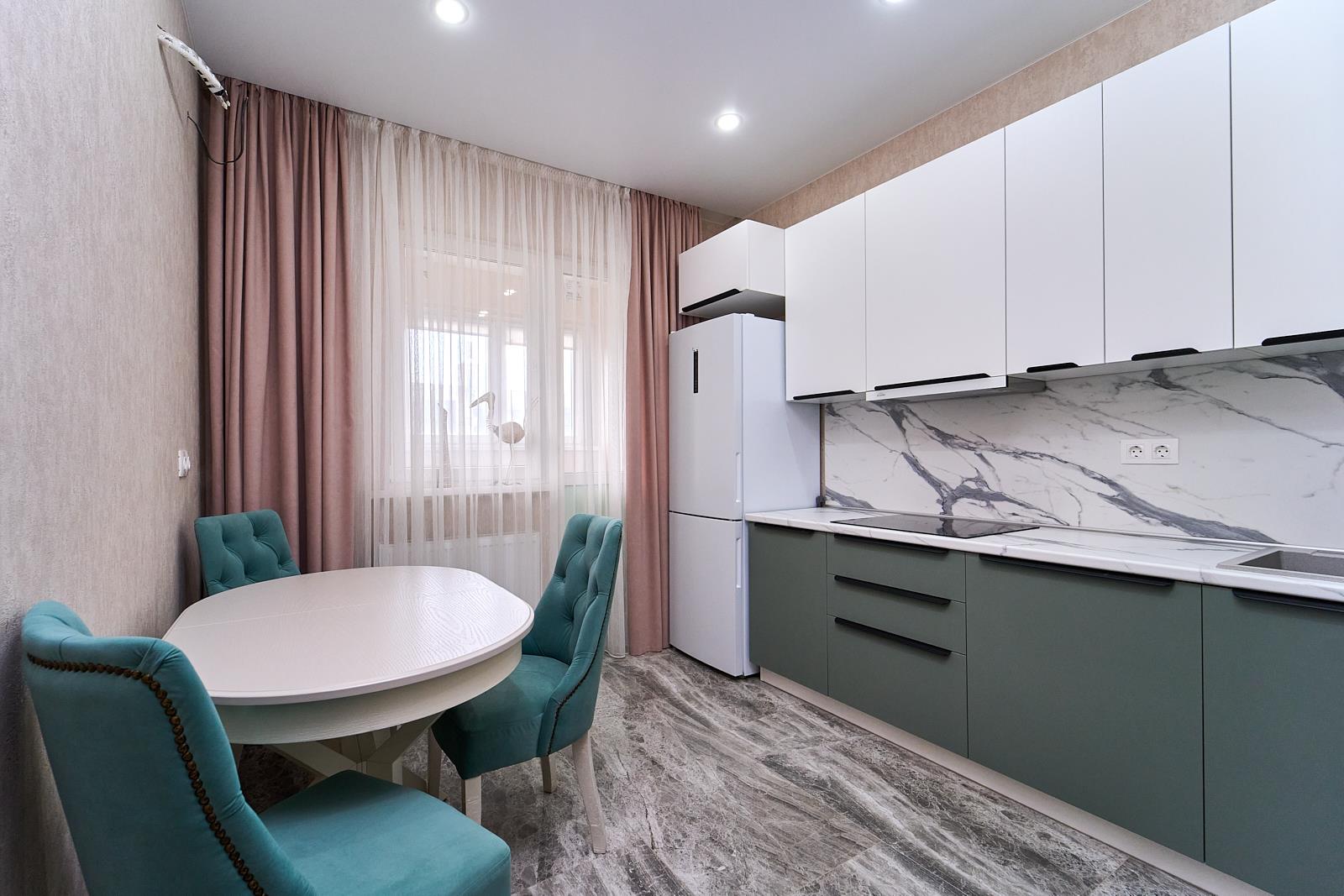 Фото №2: 1-комнатная квартира 46 м² - Краснодар, Кожзавод, ЖК Резиденция, мкр. Западный внутригородской округ, ул. Кожевенная, 22