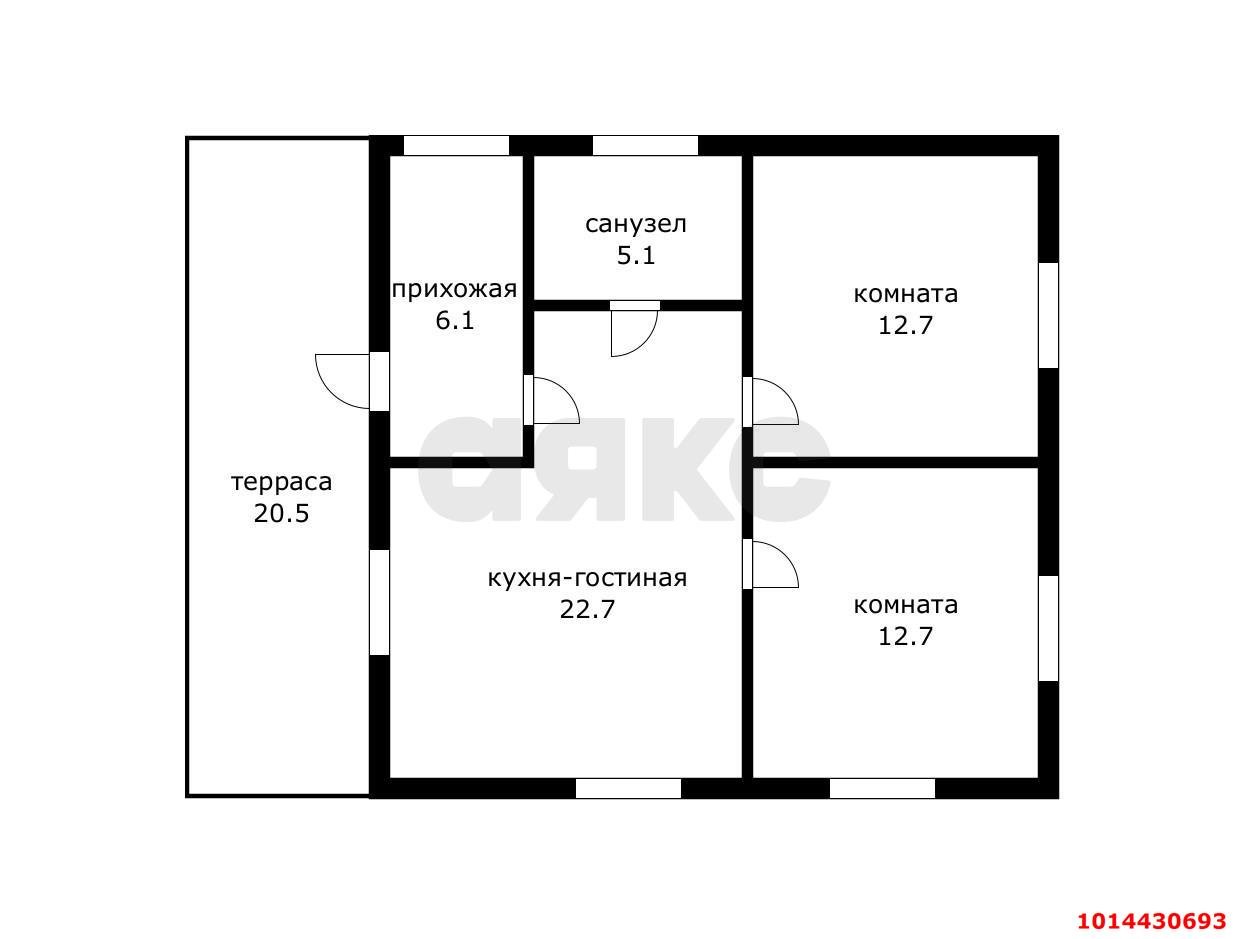 Фото №20: Дом 79 м² + 5.7 сот. - СНТ Кубаночка-Белозёрный, Прикубанский внутригородской округ, 