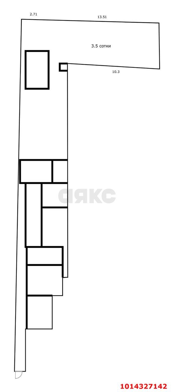 Фото №13: Часть дома 63 м² + 3.24 сот. - Краснодар, Центральный внутригородской округ, мкр. Покровка, ул. Садовая, 102