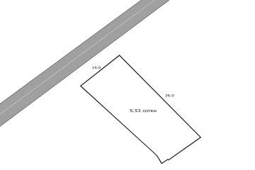 Фото №2: Земельный участок 5.53 сот. - СТ Восход-2, ул. Красная, 39