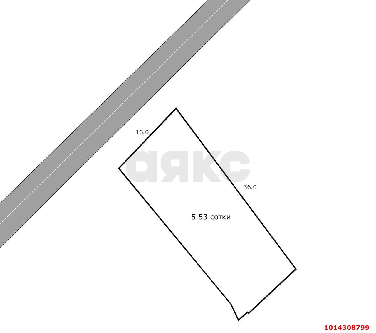 Фото №2: Земельный участок 5.53 сот. - СТ Восход-2, ул. Красная, 39