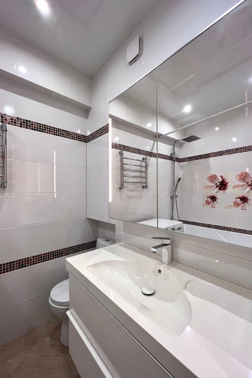 Фото №10: 1-комнатная квартира 45 м² - Краснодар, ЖК Солнечный Парк, Прикубанский внутригородской округ, Фестивальный, Солнечный, мкр. жилой комплекс Солнечный Парк, ул. имени Симиренко, 37к2