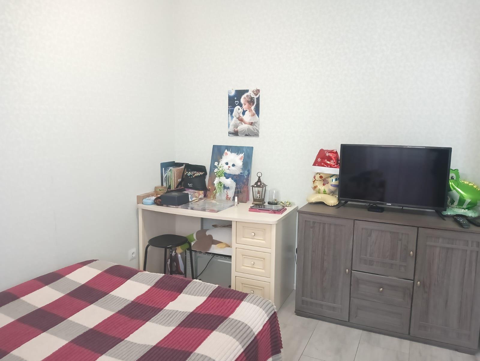 Фото №6: 1-комнатная квартира 40 м² - Краснодар, Прикубанский внутригородской округ, Россинского, мкр. жилой комплекс Дружный, ул. Адмирала Серебрякова, 3к2