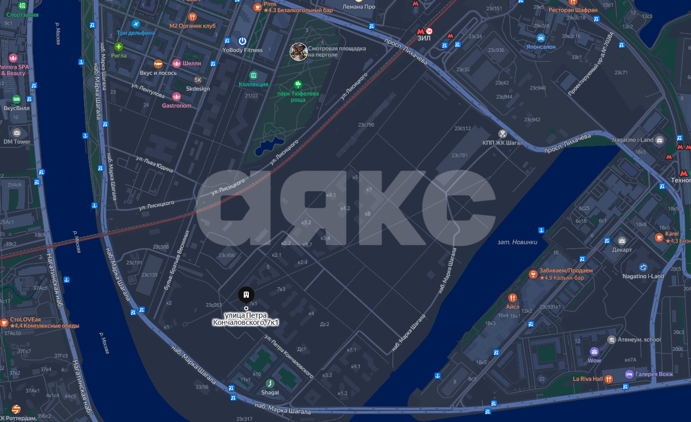 Фото №10: 1-комнатная квартира 42 м² - Москва, 2-я очередь, ул. Петра Кончаловского, 7к1