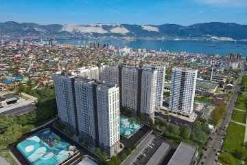 Фото №1: 1-комнатная квартира 36 м² - Новороссийск, мкр. жилой комплекс Клевер, ул. Куникова, 47Ак1