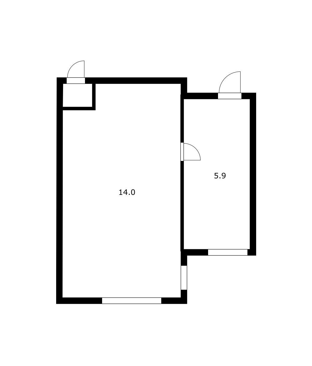 Фото №6: Студия 21 м² - Краснодар, Карасунский внутригородской округ, Центральный внутригородской округ, мкр. Черёмушки, ул. Селезнёва, 136
