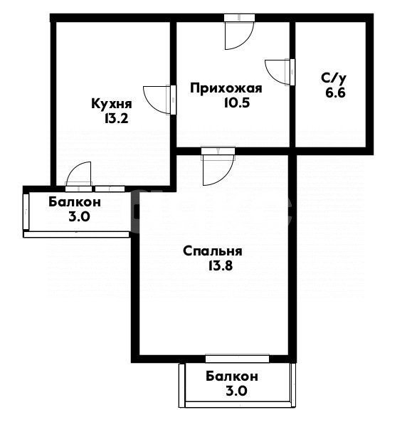 Фото №16: 1-комнатная квартира 56 м² - Геленджик, Магилат, ул. Озёрная, 66
