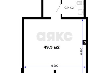 Фото №5: Торговое помещение 50 м² - Краснодар, мкр. жилой комплекс Дыхание, ул. Лётчика Позднякова, 2к13