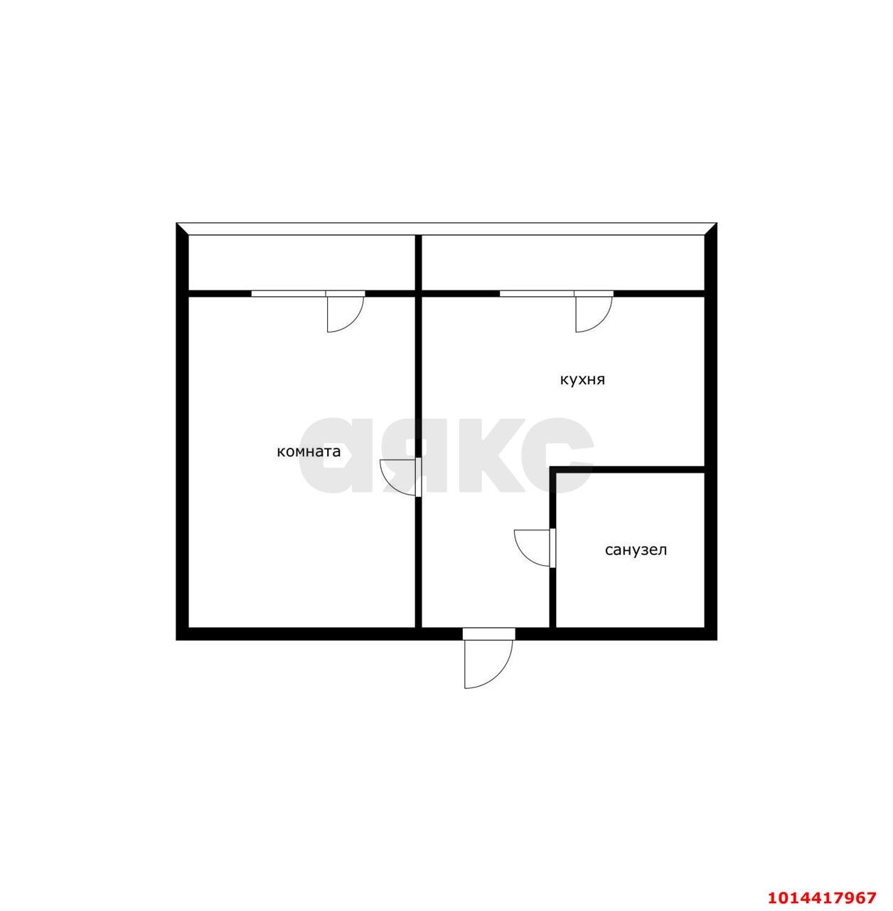 Фото №16: 1-комнатная квартира 36 м² - Краснодар, Славянский, ул. Заполярная, 39к5