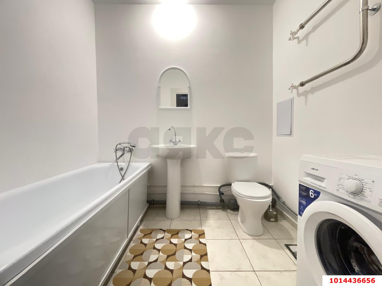 Фото №8: 1-комнатная квартира 36 м² - Краснодар, Прикубанский внутригородской округ, Восточный, мкр. жилой комплекс Квартал № 6, ул. имени Героя Советского Союза Дмитрия Мирошниченко, 41