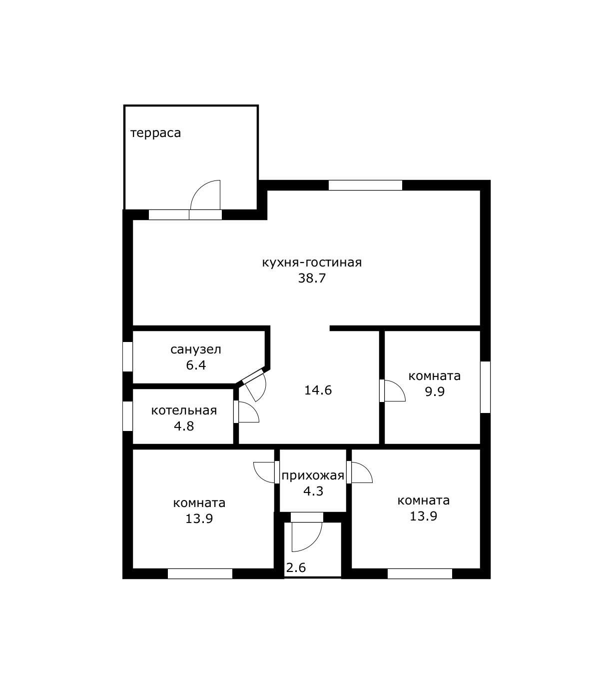 Фото №3: Дом 109 м² + 4.36 сот. - Знаменский, мкр. Карасунский внутригородской округ, ул. Союзная, 11