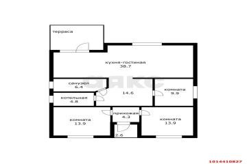 Фото №3: Дом 109 м² - Знаменский, мкр. Карасунский внутригородской округ, ул. Союзная, 11