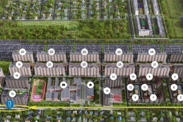 Фото №3: Торговое помещение 31 м² - Краснодар, мкр. жилой комплекс Дыхание, ул. Лётчика Позднякова, 2