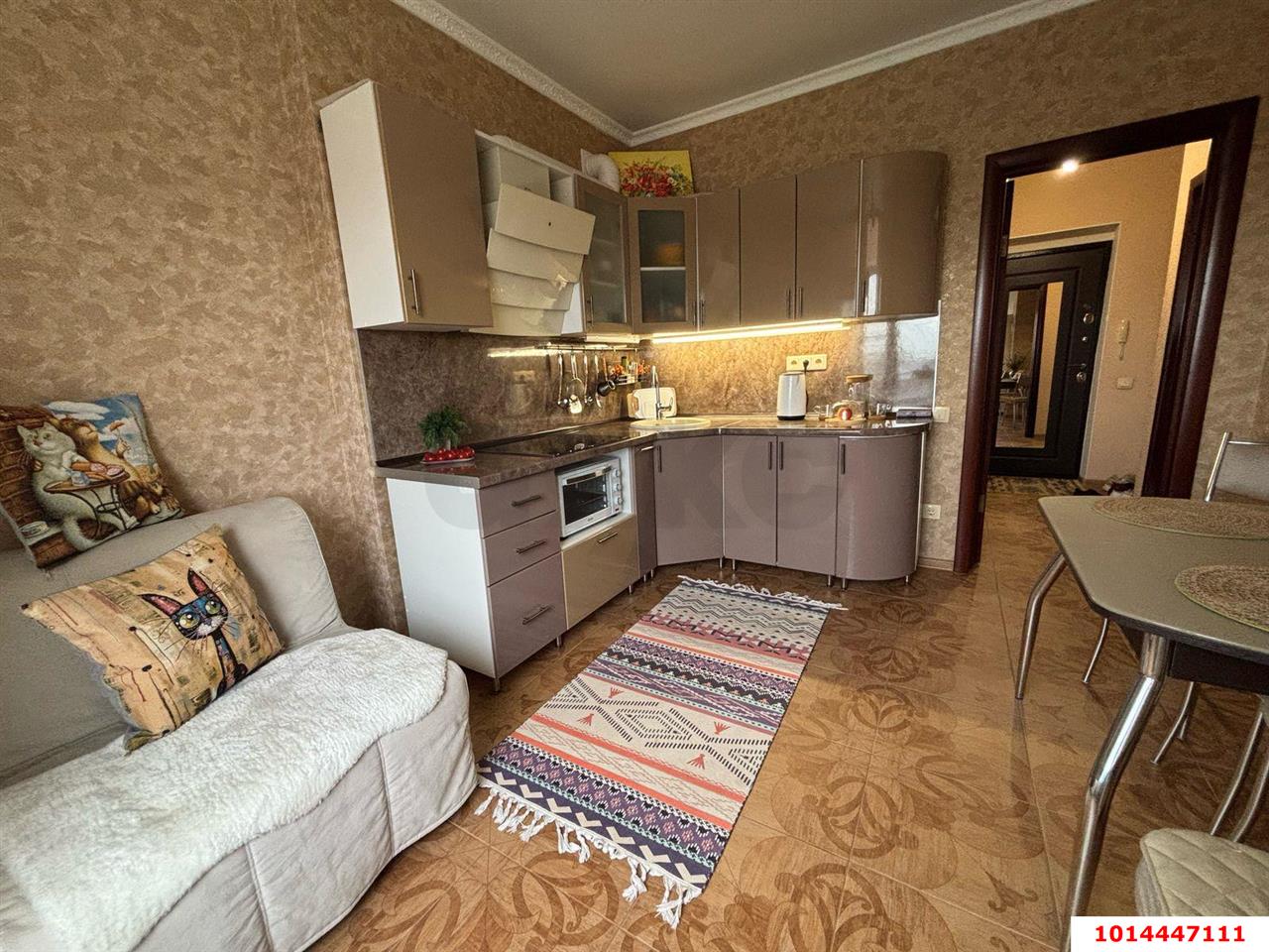 Фото №3: 1-комнатная квартира 37 м² - Российский, Прикубанский внутригородской округ, ул. Бигдая, 15