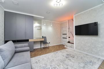 Фото №1: 1-комнатная квартира 42 м² - Краснодар, мкр. жилой комплекс Шоколад, ул. Александра Покрышкина, 25Ак2