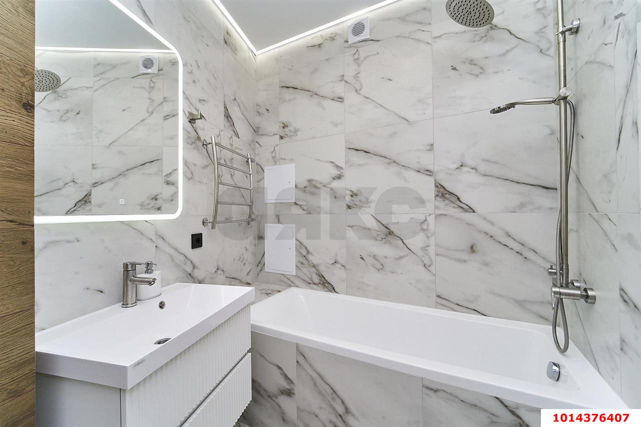 Фото №11: 1-комнатная квартира 46 м² - Краснодар, жилой комплекс Шоколад, ул. Александра Покрышкина, 25Ак2