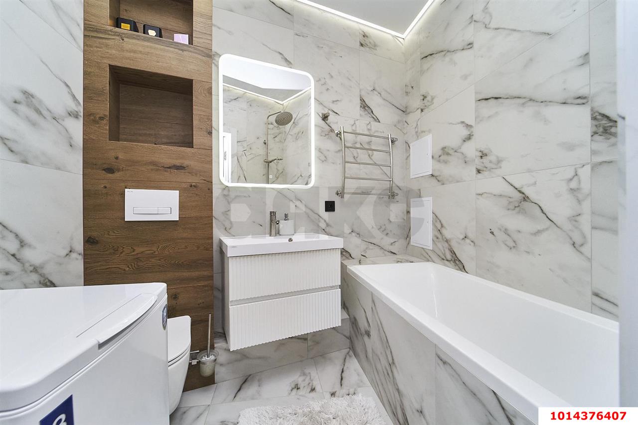 Фото №10: 1-комнатная квартира 46 м² - Краснодар, жилой комплекс Шоколад, ул. Александра Покрышкина, 25Ак2