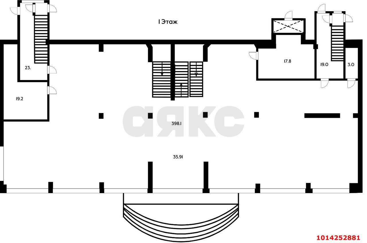 Фото №5: Коммерция 1988 м² - Краснодар, Центральный внутригородской округ, мкр. Центральный, ул. Северная, 438