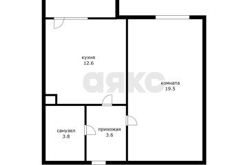 Фото №1: 1-комнатная квартира 39 м² - Адыгейск, 