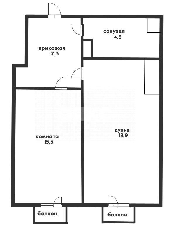 Фото №19: 1-комнатная квартира 47 м² - Геленджик, жилой комплекс Тихая Гавань, ул. Курортная, 14