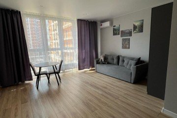 Фото №1: Студия 30 м² - Краснодар, мкр. жилой комплекс Самолёт-6, ул. Ивана Беличенко, 92к1