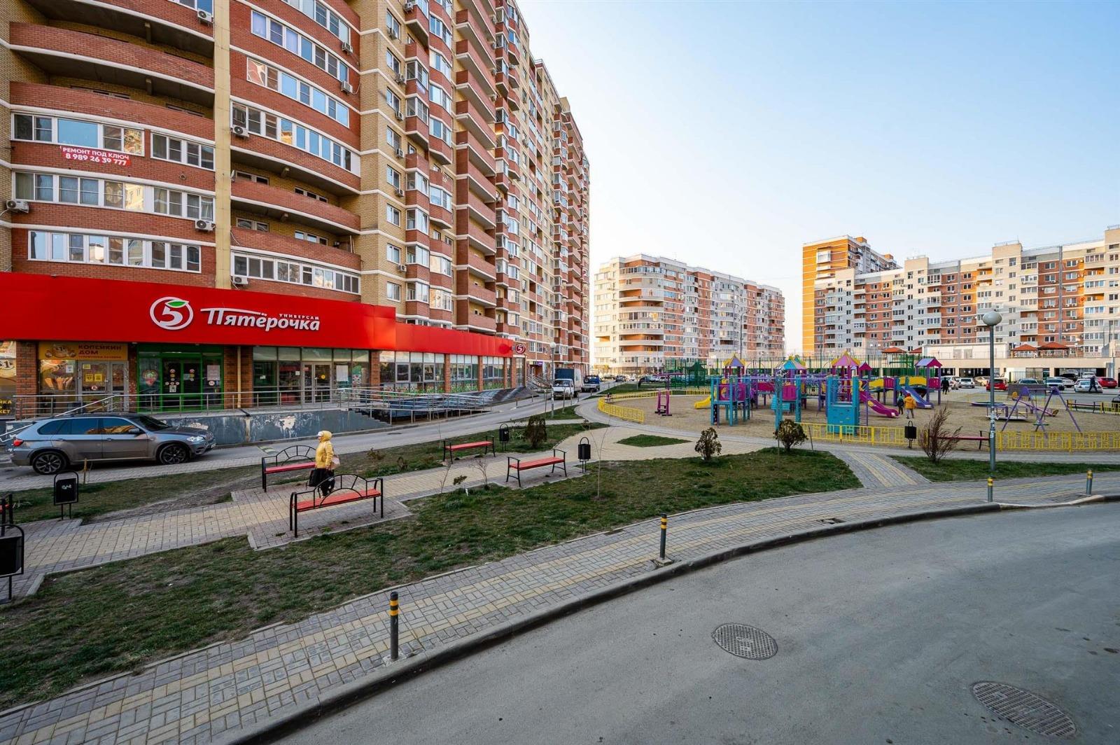 Фото №7: Студия 25 м² - Краснодар, Россинского, Прикубанский внутригородской округ, мкр. жилой комплекс Видный, ул. Командорская, 3к1