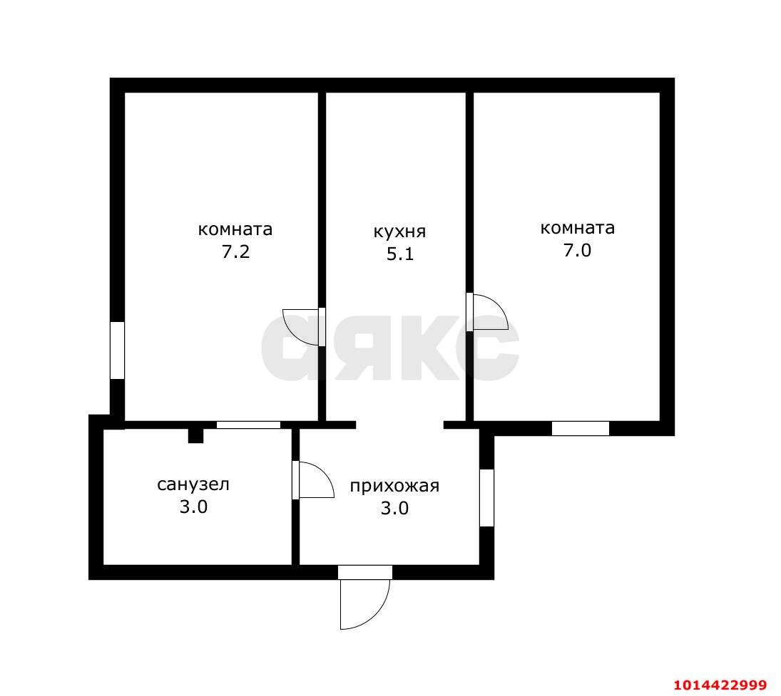 Фото №9: Часть дома 26 м² + 1 сот. - Краснодар, Центральный, пр-д Подгорный, 18