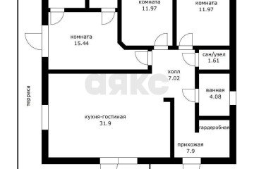 Фото №3: Дом 100 м² - Краснодар, ст КНИИСХ, ул. 35-я Линия, 799