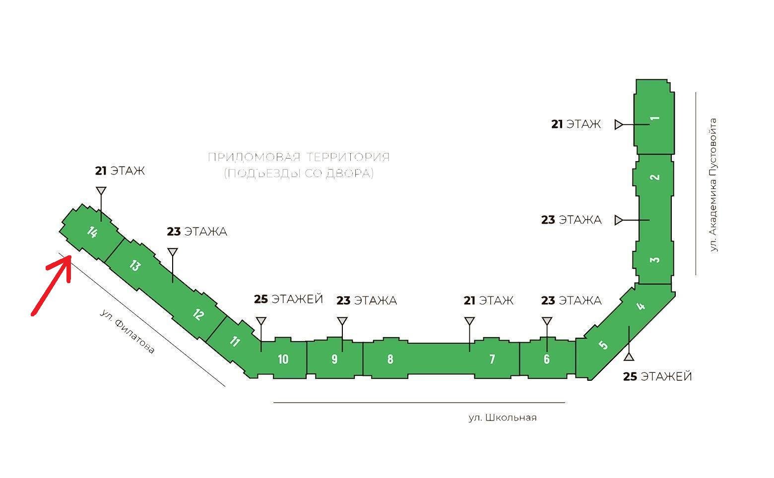 Фото №4: Коммерция 74 м² - Краснодар, Школьный, Прикубанский внутригородской округ, Круглик, мкр. жилой комплекс Сердце, ул. Школьная, 1