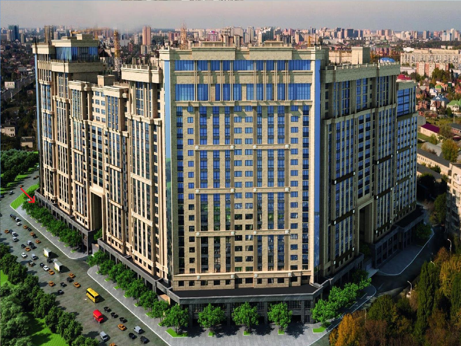 Фото №2: Коммерция 74 м² - Краснодар, Школьный, Прикубанский внутригородской округ, Круглик, мкр. жилой комплекс Сердце, ул. Школьная, 1