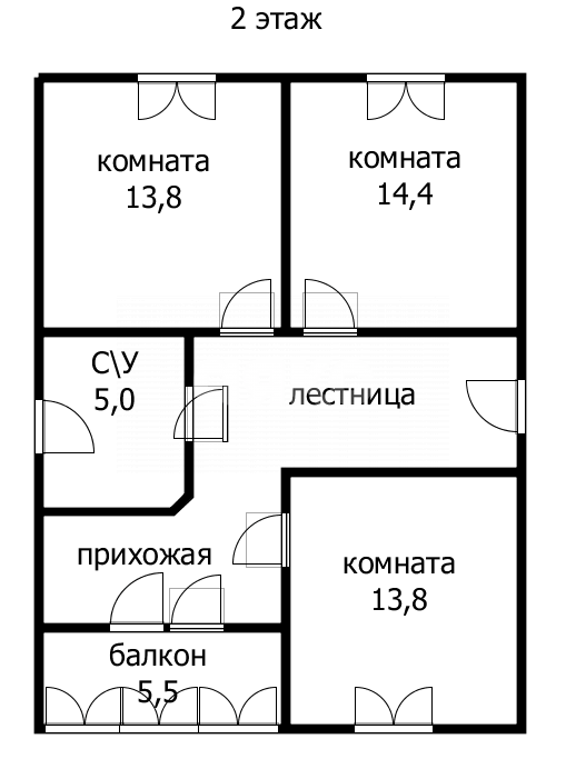 Фото №32: Дом 154 м² + 4 сот. - Супсех, ул. Космонавта Комарова