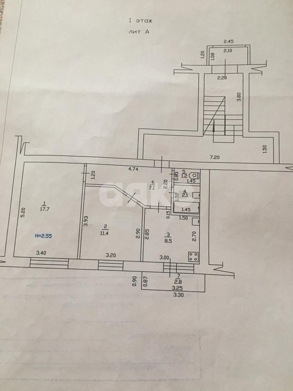 Фото №9: 2-комнатная квартира 48 м² - Горячий Ключ, Администрация, ул. Кириченко, 13