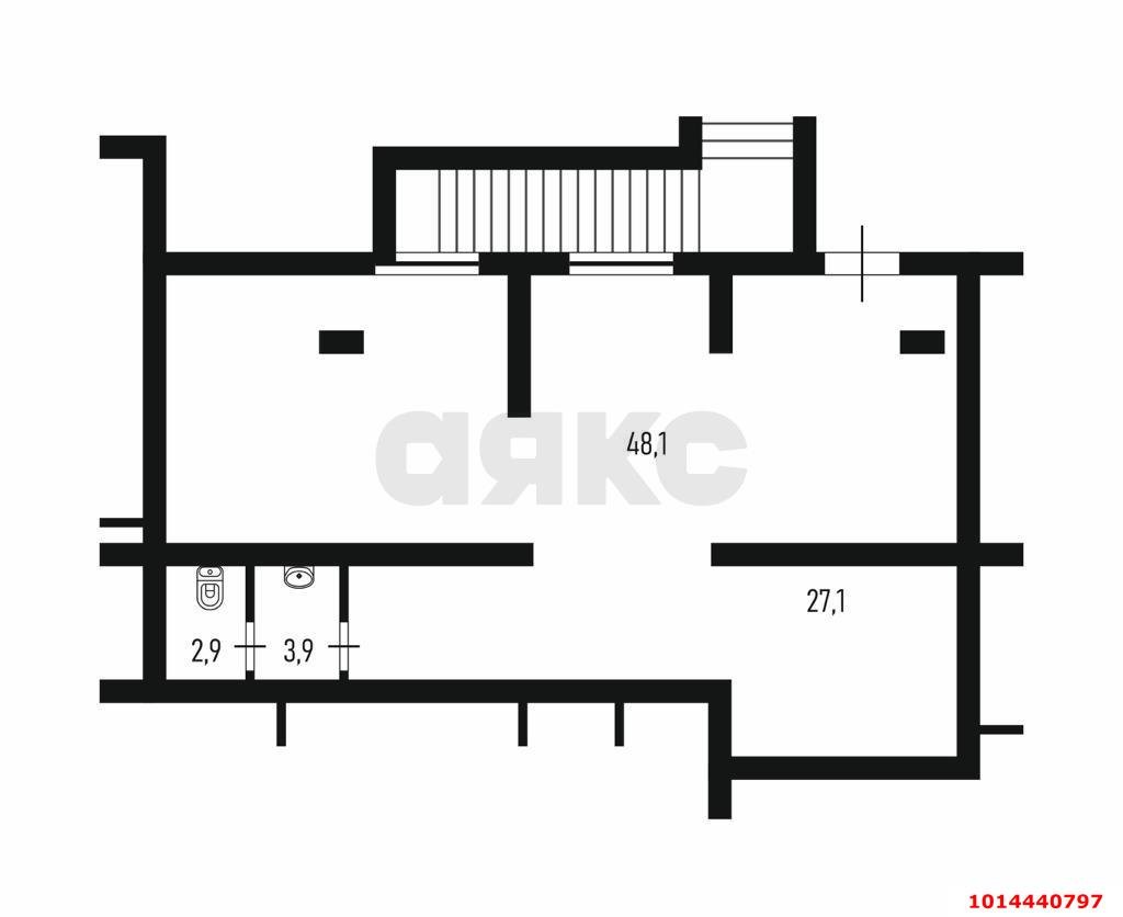 Фото №4: Торговое помещение 74 м² - Краснодар, жилой комплекс Смоленский, ул. Восточно-Кругликовская, 30/2