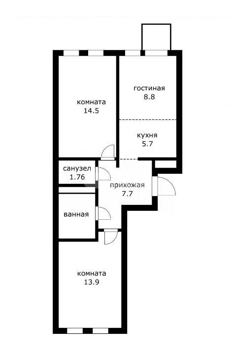 Фото №36: 2-комнатная квартира 56 м² - Мытищи, ЖК Мытищи Парк, пер. 1-й Стрелковый, 1