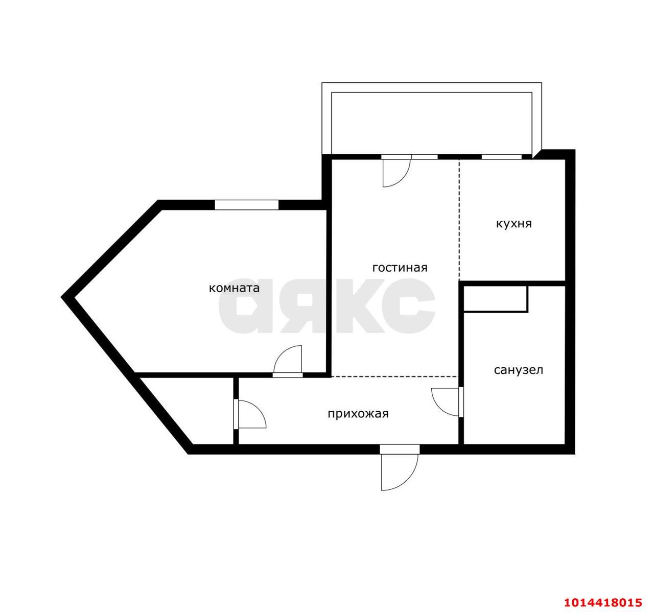 Фото №18: 2-комнатная квартира 50 м² - Краснодар, жилой комплекс Зеленодар, ул. Садовое Кольцо, 3