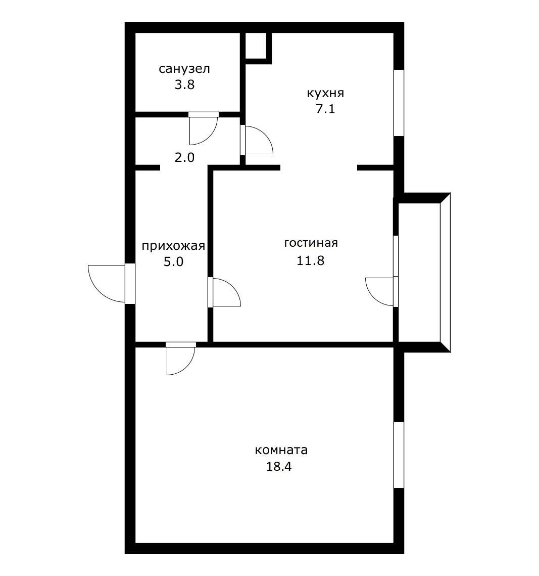 Фото №9: 2-комнатная квартира 51 м² - Краснодар, мкр. Центральный внутригородской округ, ул. Красная, 206