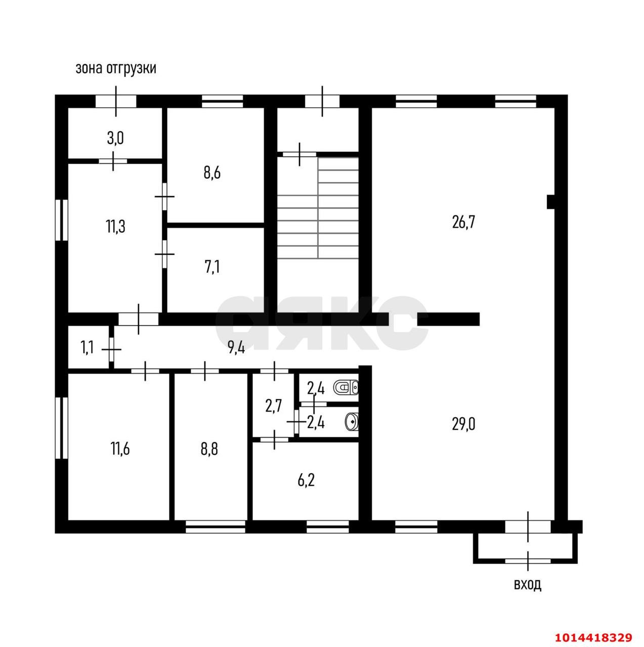 Фото №10: Торговое помещение 132 м² - Краснодар, Черёмушки, ул. Бургасская, 43