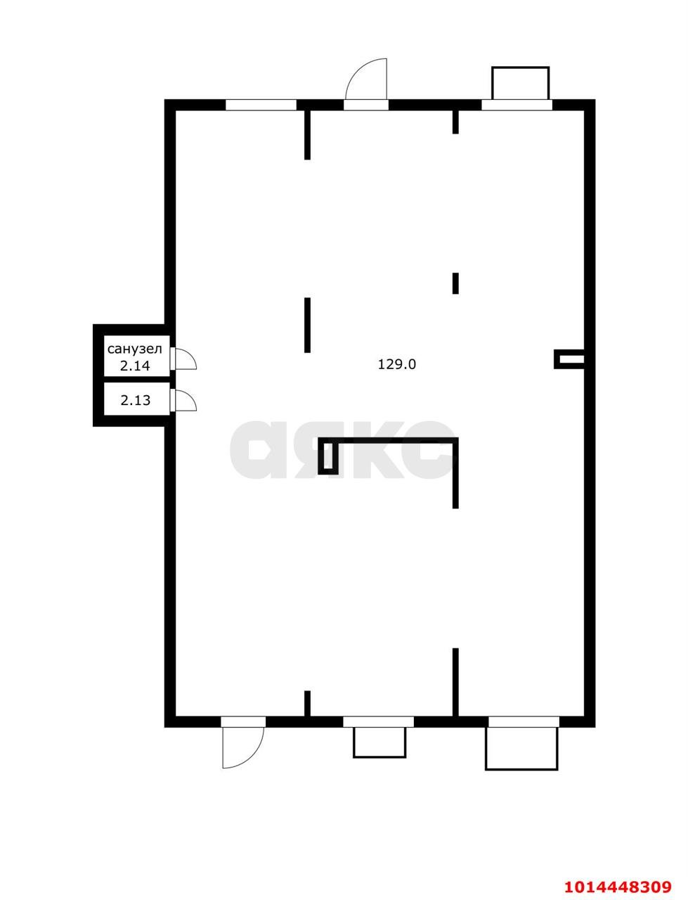 Фото №13: Торговое помещение 129 м² - Краснодар, Фестивальный, ул. Круговая, 4/1