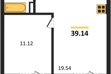 Фото №1: 1-комнатная квартира 46 м² - Южный, мкр. жилой комплекс Южные Соседи, 
